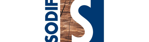 Logo de la marque SODIF, expert en solutions pour le traitement et la préservation des bois, idéal dans le cadre de la rénovation énergétique et structurelle.